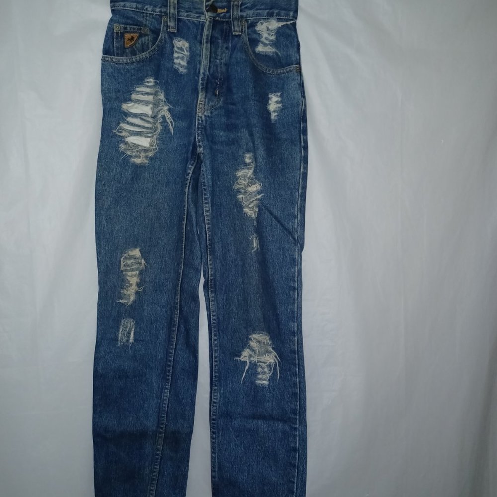 LOIS SALLY DISTRESSED JEANS - Picture 11 of 12